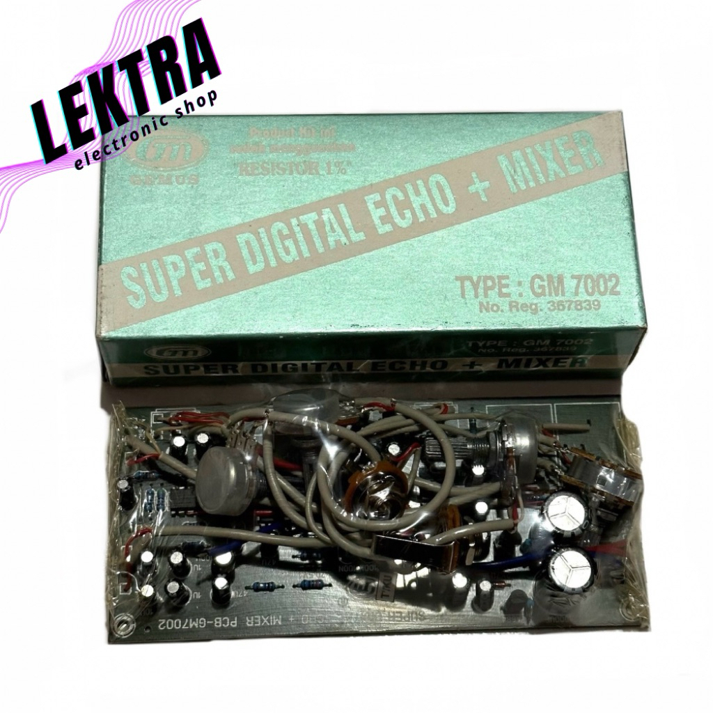 Kit GM 7002 Super Digital Echo + Mixer GM7002