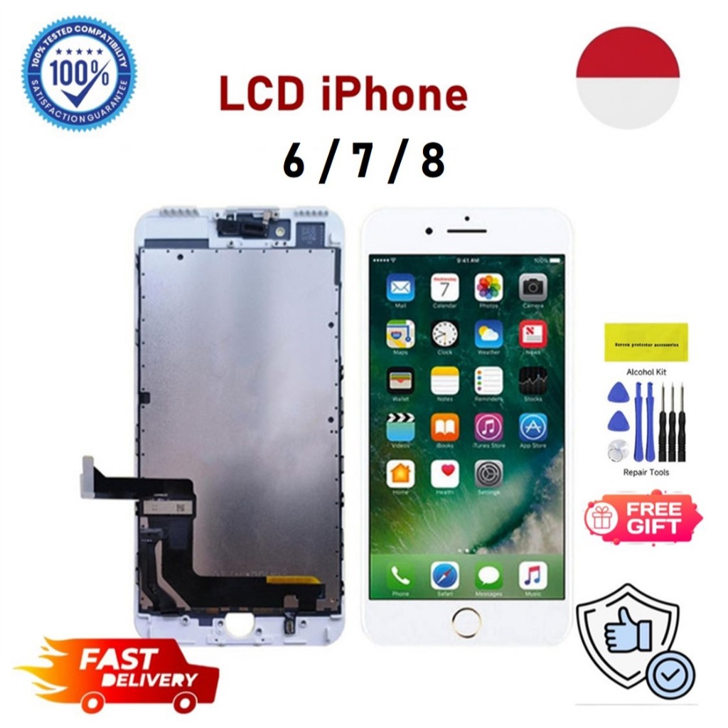Part LCD iPhone 6 6s 7 8 Plus Original Look - 100% ORIGINAL