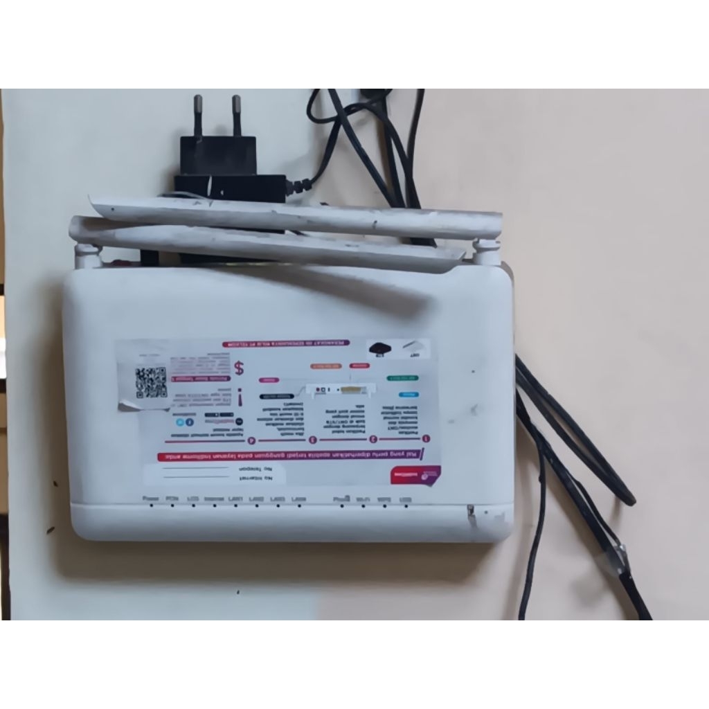 ZTE F670L PORT BIRU UNIT+ADAPTOR