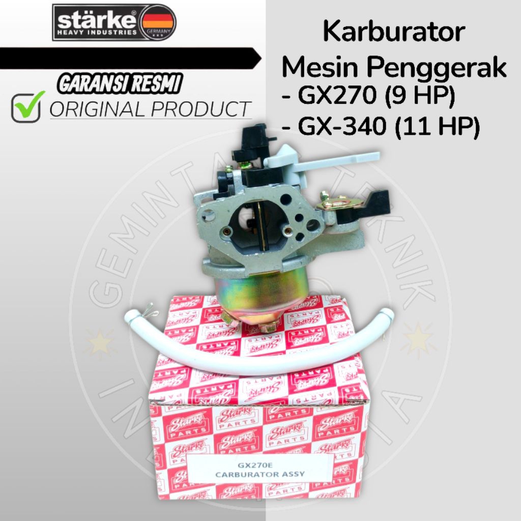 Karburator GX240 (8 HP) GX270 (9 HP) GX340 (11 HP) / Karburator Mesin Penggerak GX240 GX270 GX340