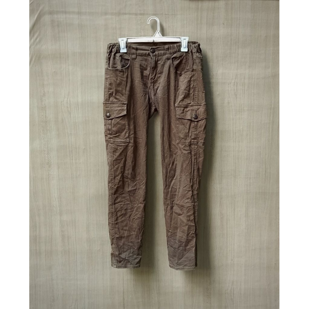 Celana Panjang Pria Carga Hijau Army