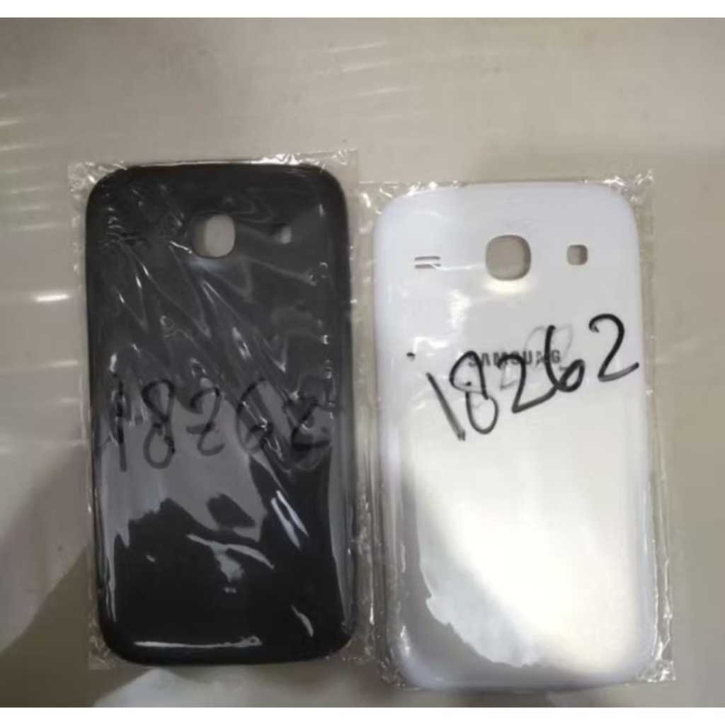 BACKDOOR HANDPHONE SAMSUNG GALAXY i8262 BLACK/WHITE