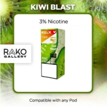 RELX E-liquid Salt Nic 30ml Kiwi Blast