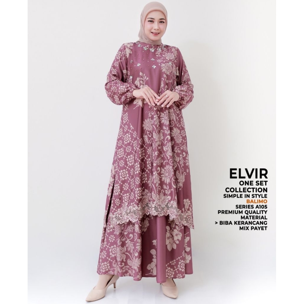 SET ROK  BALIMO ORIGINAL  BORDIR PAYET