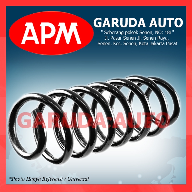PER KEONG / STANDART COIL SPRING APM HONDA Odyssey RA6 BAGIAN BELAKANG TAHUN 2000-2003