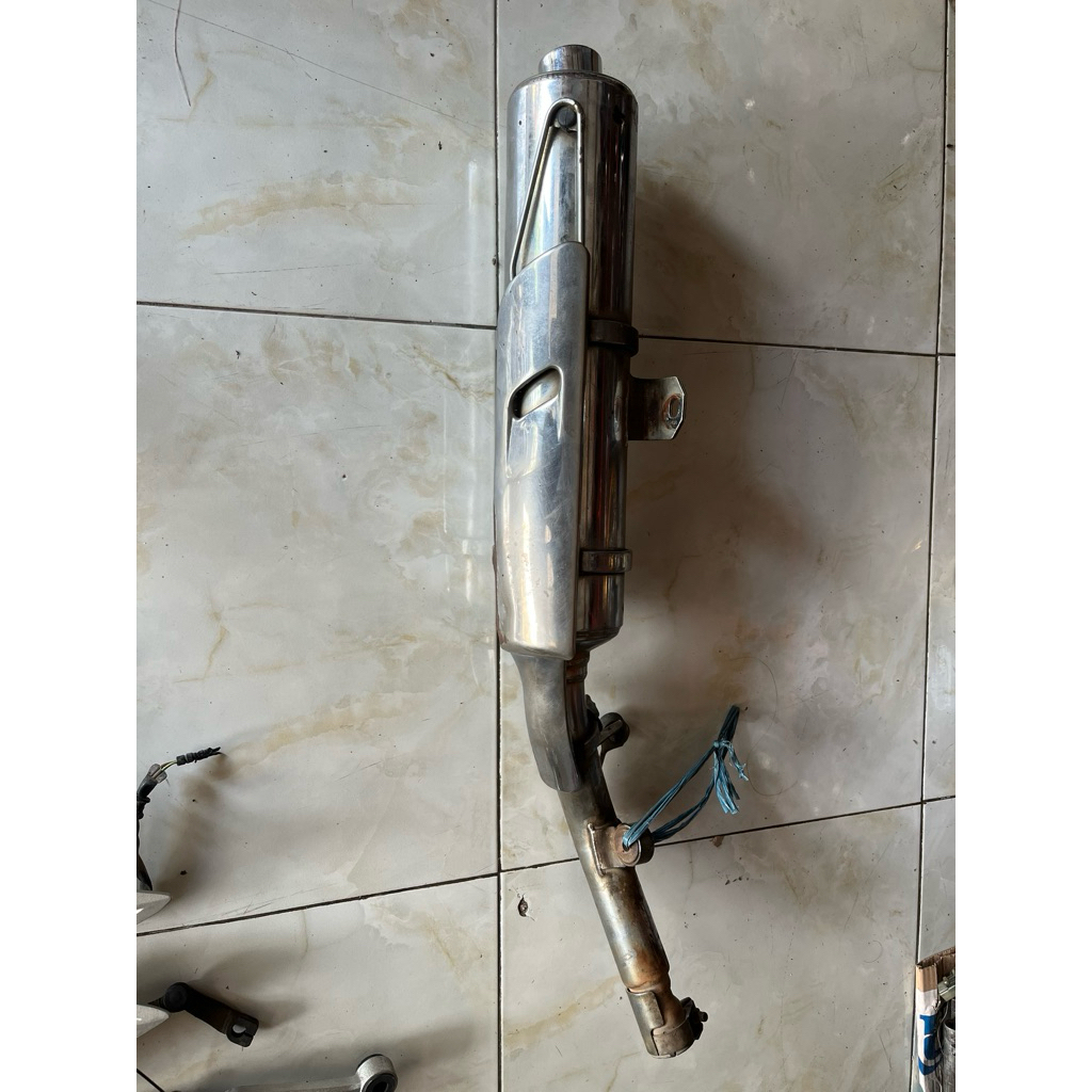 KNALPOT SCORPIO ORIGINAL COPOTAN MOTOR
