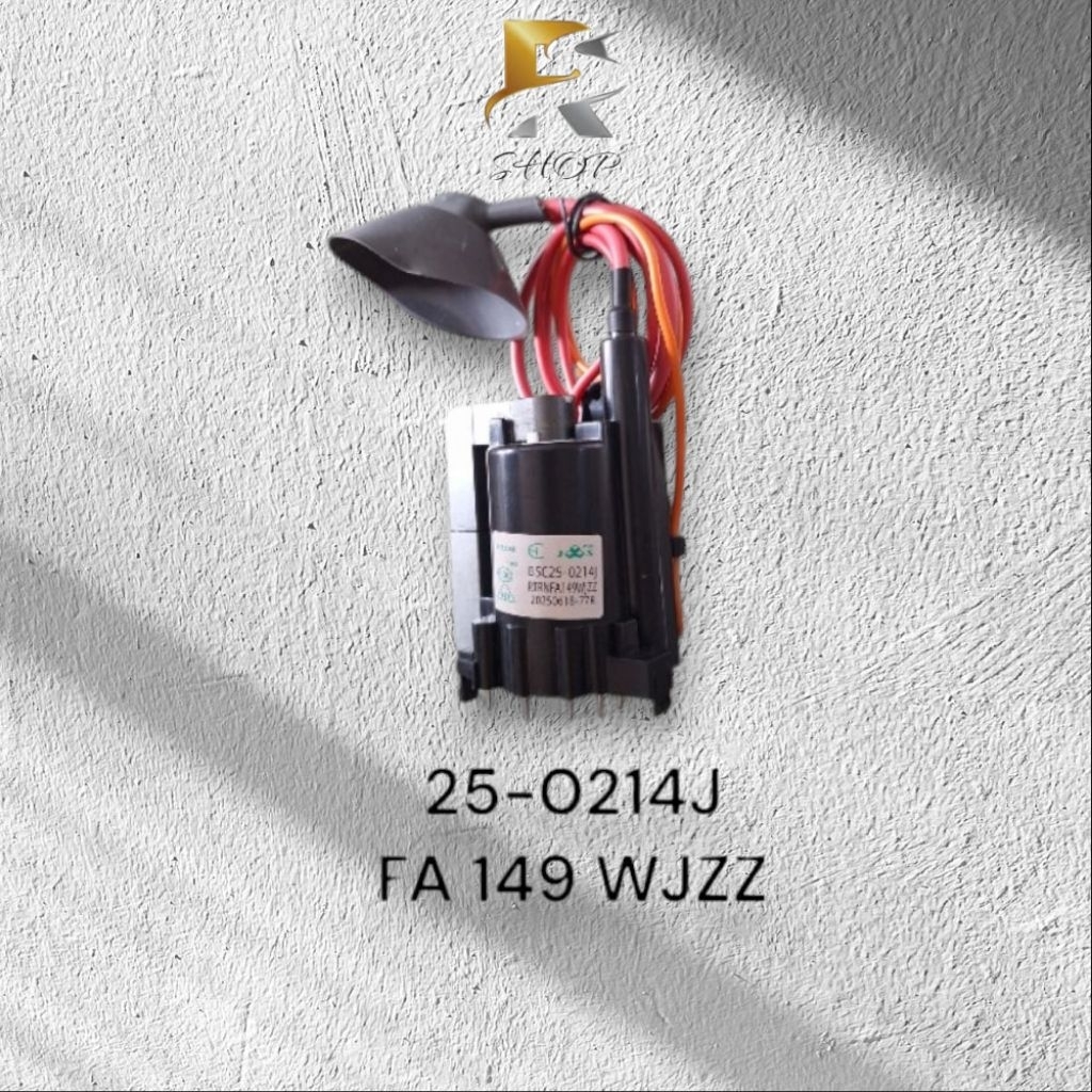 FLYBACK TV BSC 25 - 0214J JS = FA149 WJZZ Untuk TV Sharp