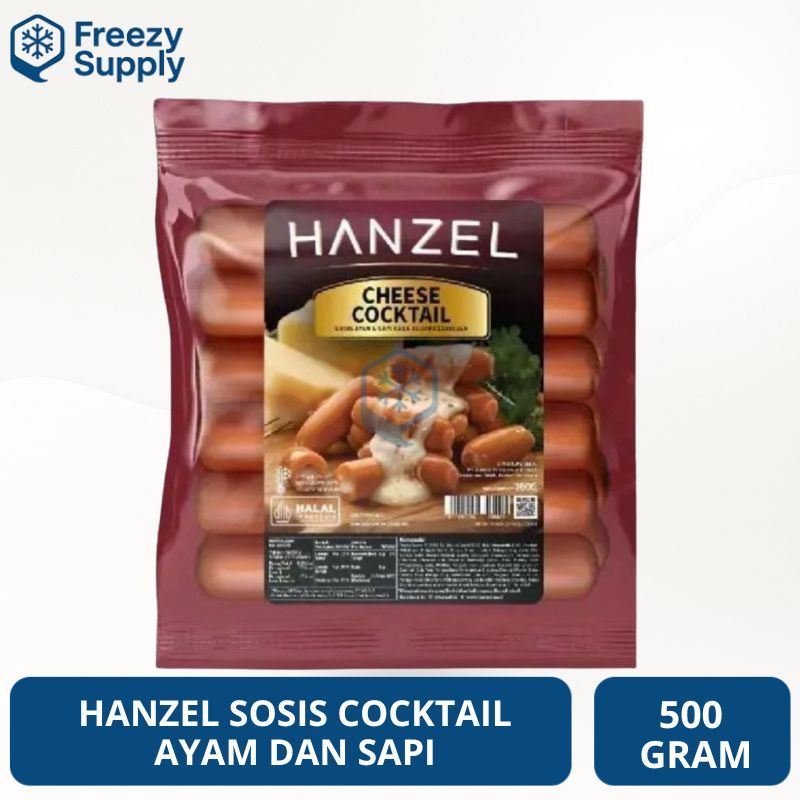 HANZEL Sosis Cocktail 500 Gram Sosis Ayam & Sapi