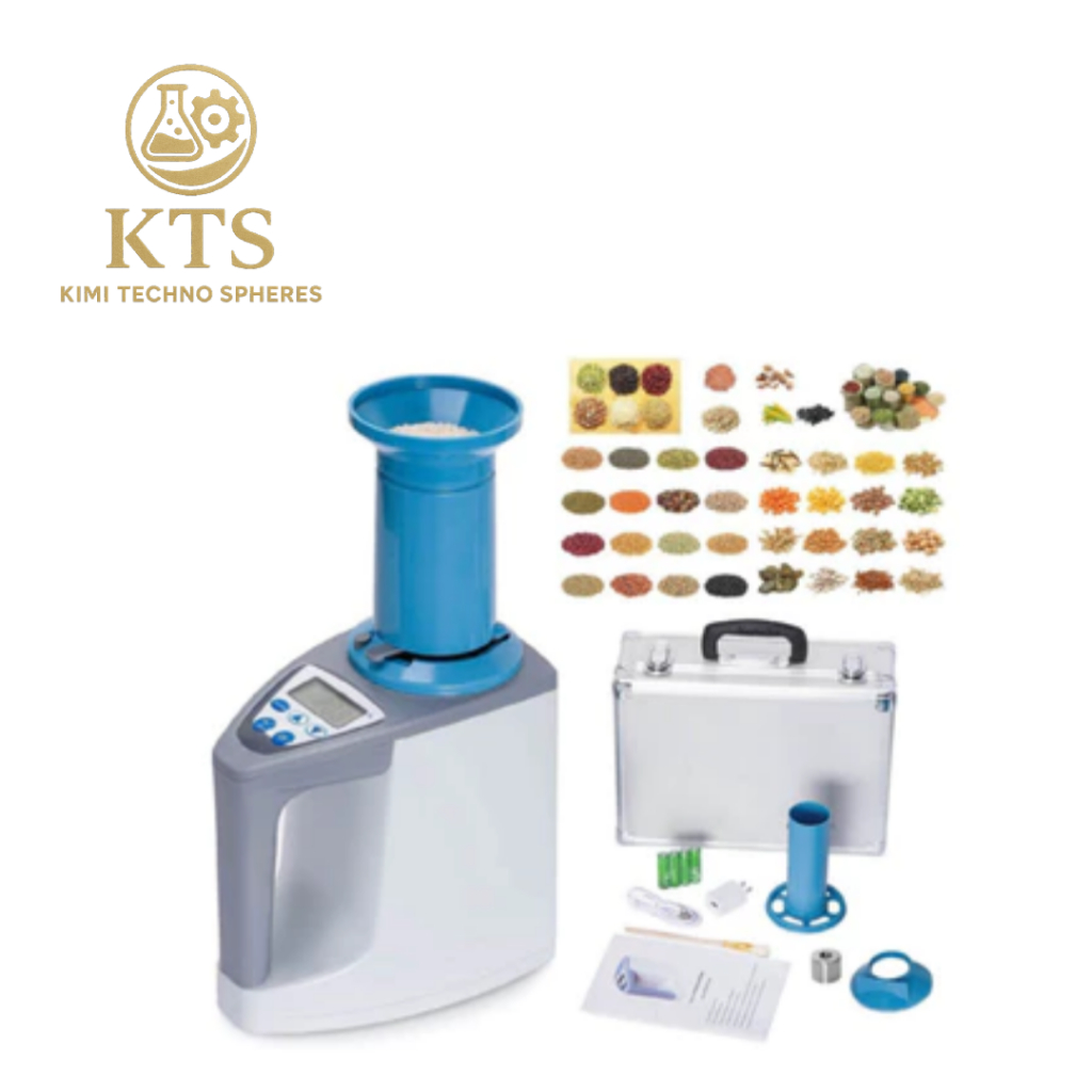 Moisture Tester Portable Grain Moisture Meter Analyzer Digital Grain LCD Display Crop Moisture Meter