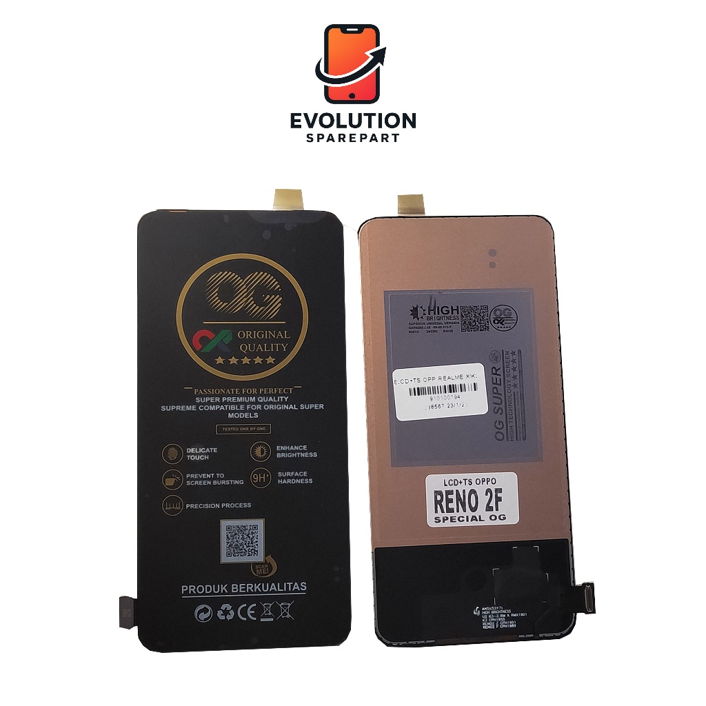LCD TOUCHSCREEN OPPO RENO 2F / RENO 2Z / K3