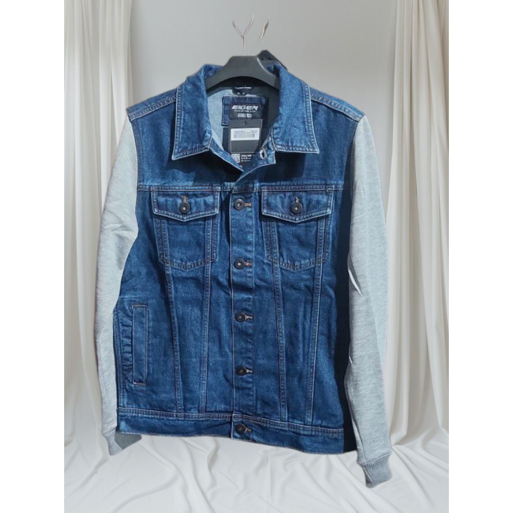 OTDOR DENIM JKET ZWERVER ORIGINAL NO HOODIE