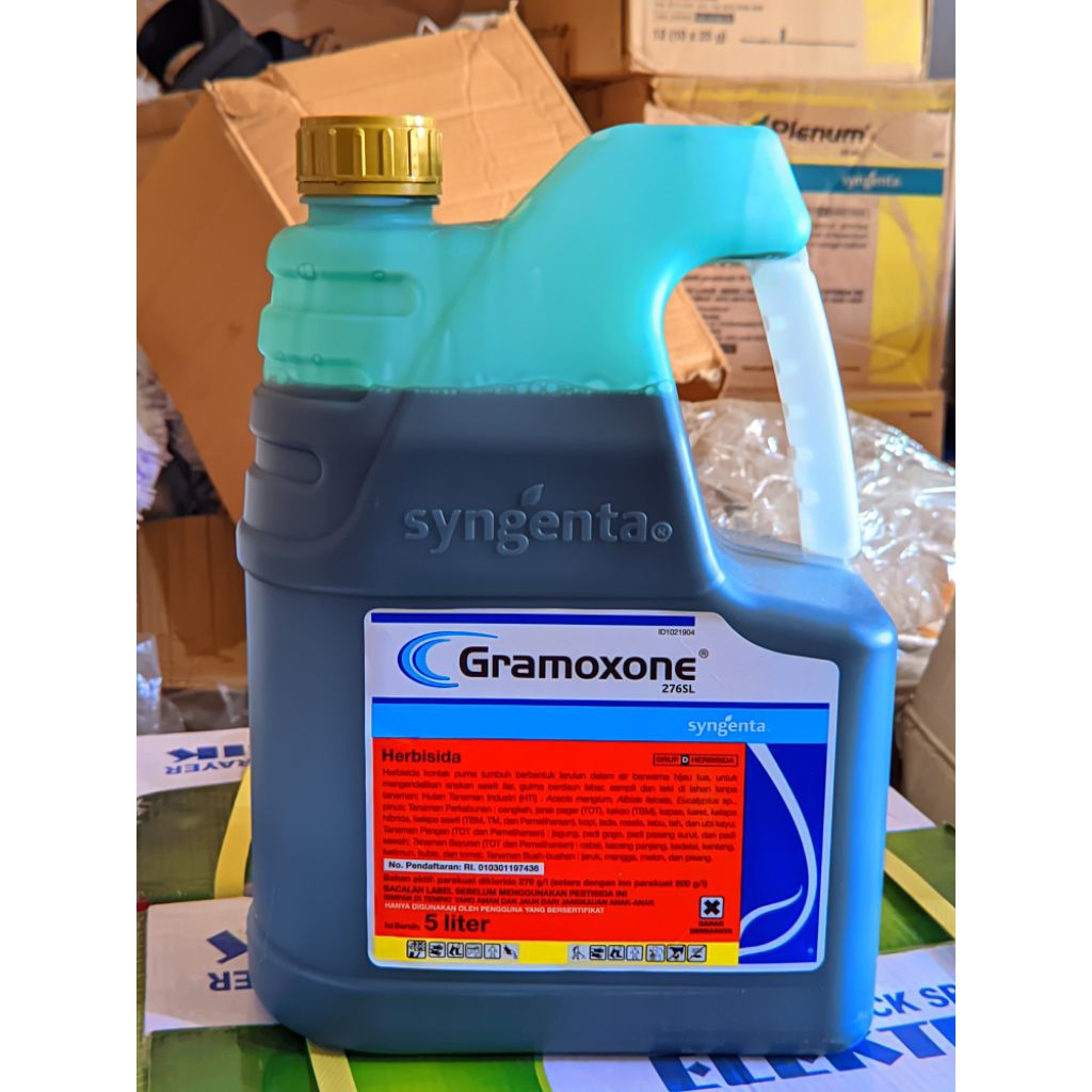 Herbisida Gramoxone 276 SL (5 Liter) Racun Rumput Kontak