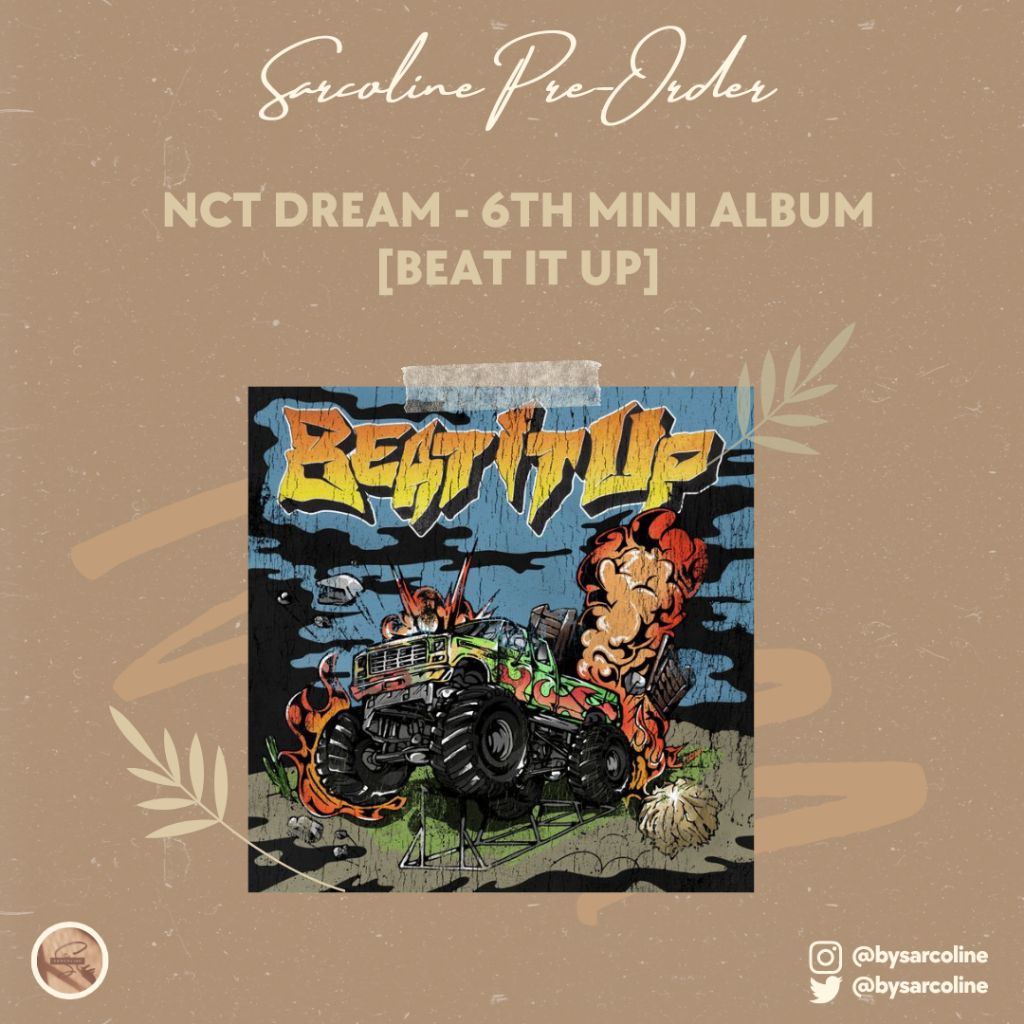 [DP] OPEN PO NCT DREAM - 6th Mini Album [Beat It Up] Pre Order KTOWN Dreamies Mark Jaemin Jeno Jisun