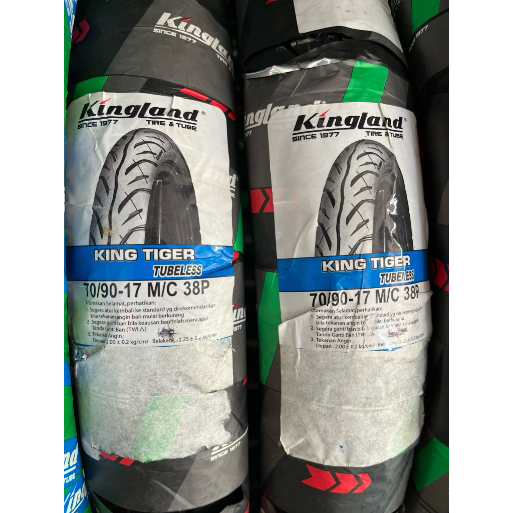Ban Kingland 70/90 Ring 17 King Tiger Tubeless