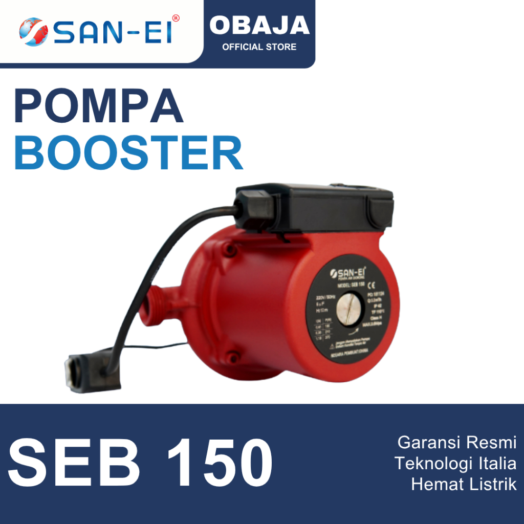 San Ei Pompa Booster SEB 150 / Pompa Dorong SEB 150 San Ei
