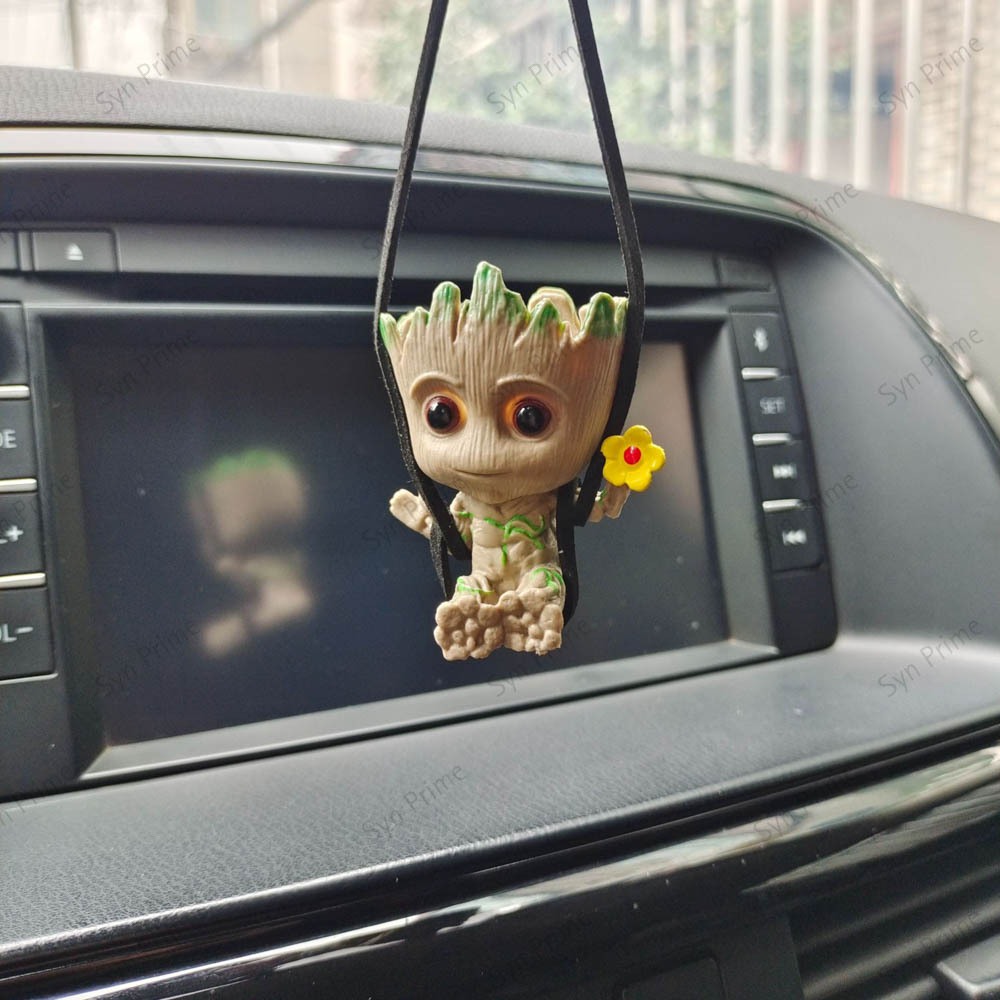 Gantungan Mobil Estetik Marvel Groot Decorative Mini