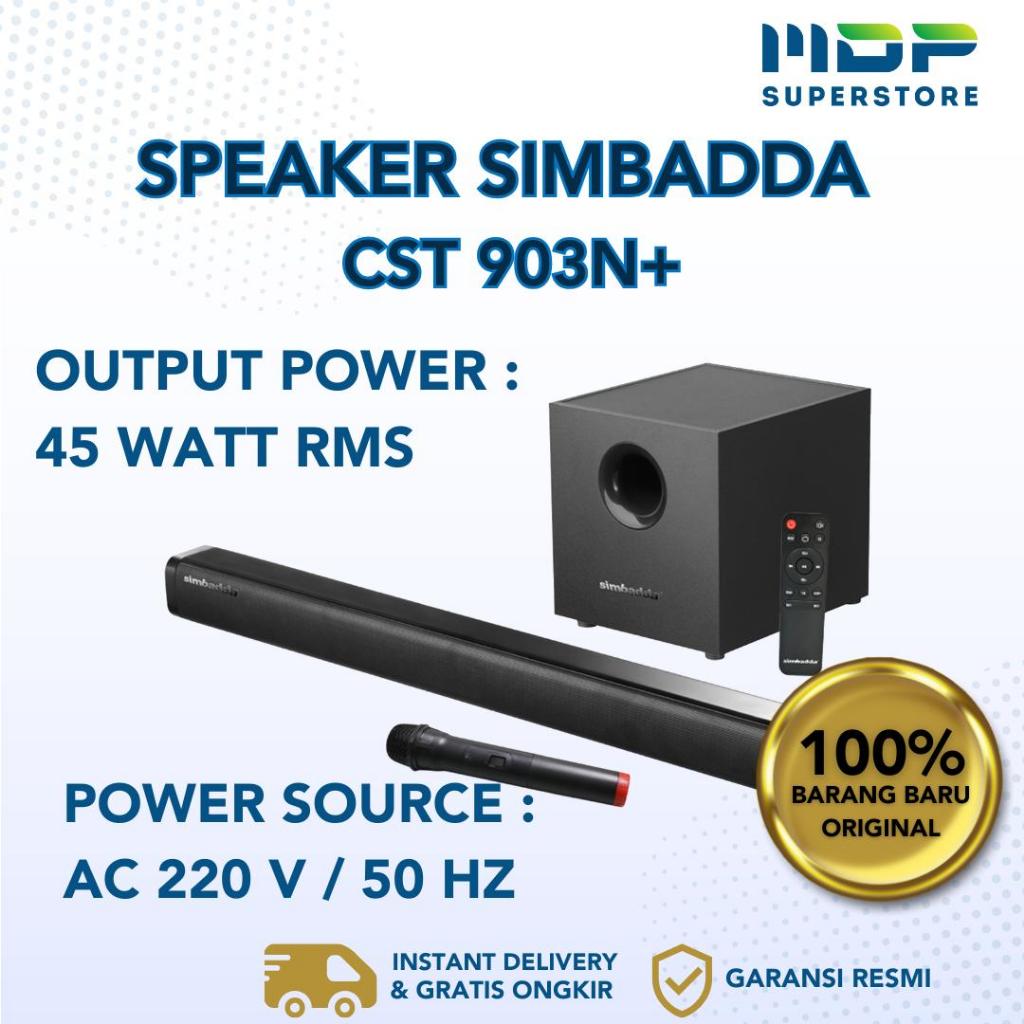 SPEAKER SIMBADDA CINEMATIC SOUNDBAR CST 903N+