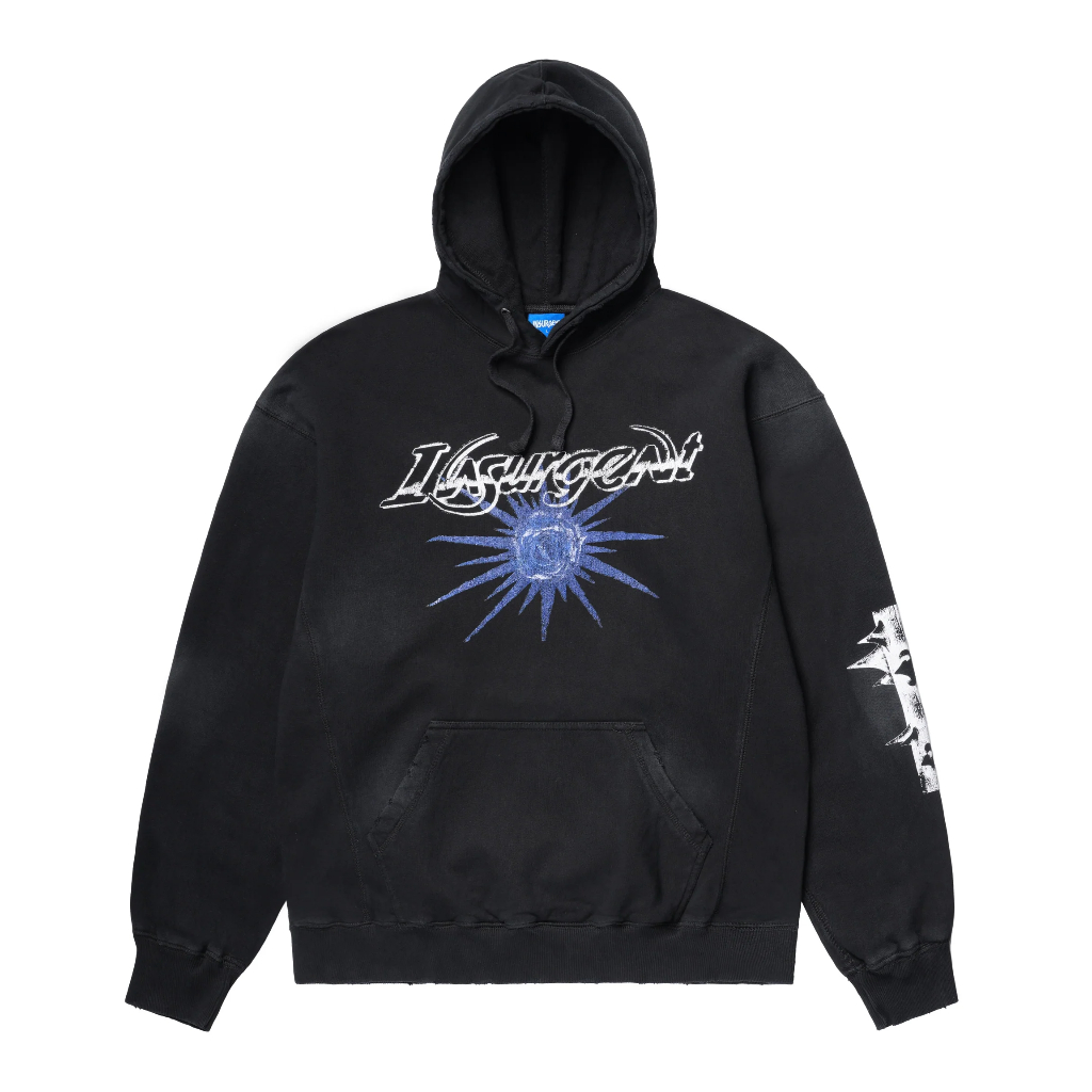 INSURGENT - HOODIE THORN WASHED