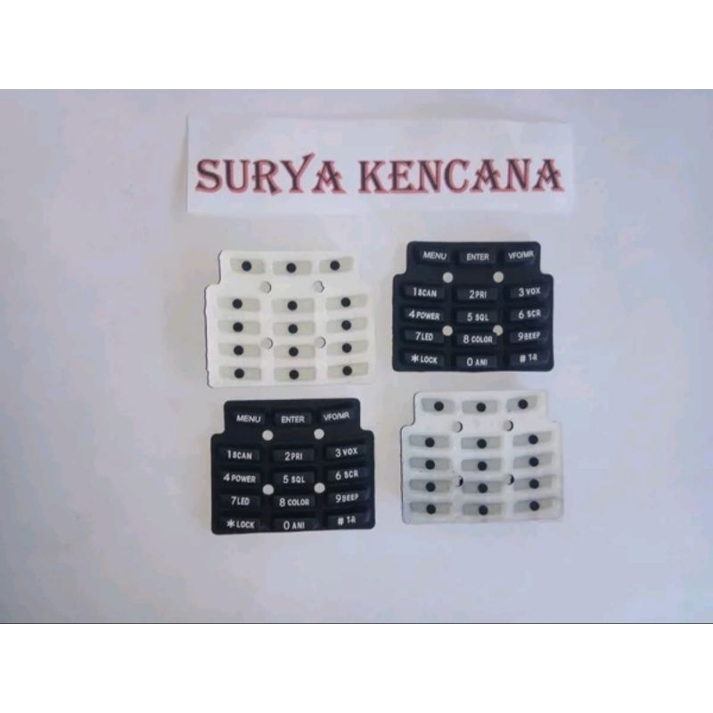 KEYPAD MODEL KOTAK TOMBOL KARET HT SUICOM SH135 SH430 HT ASA 777