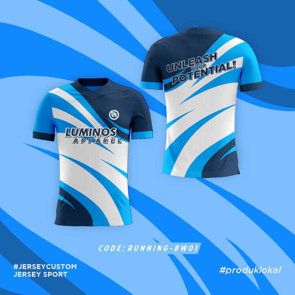 JERSEY RUNNING CUSTOM | JERSEY RUNNING | FREE DESIGN | JERSEY MURAH | JERSEY SPORT FREE TEMPLATE | R