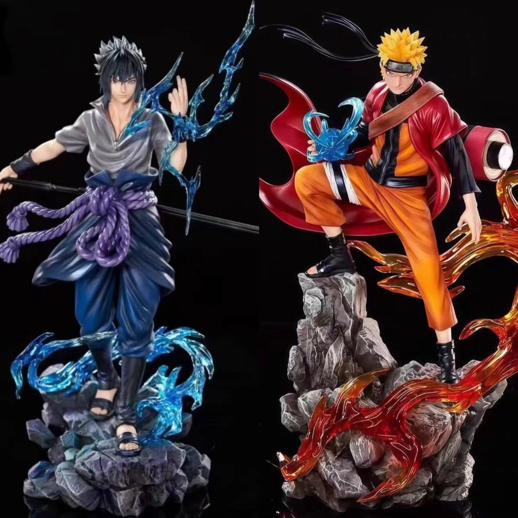Naruto Sasuke Diorama Action Figure Naruto Shippuden GK Statue