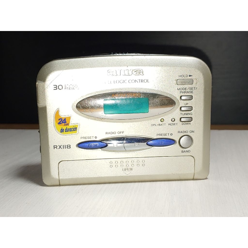 Walkman Aiwa Rx118