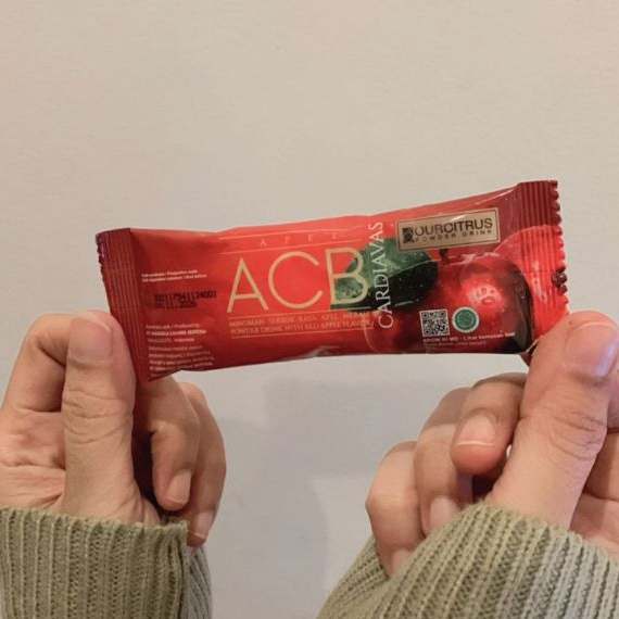 ACB CARDIAVAS Original 100% Minuman Serbuk Rasa Apel