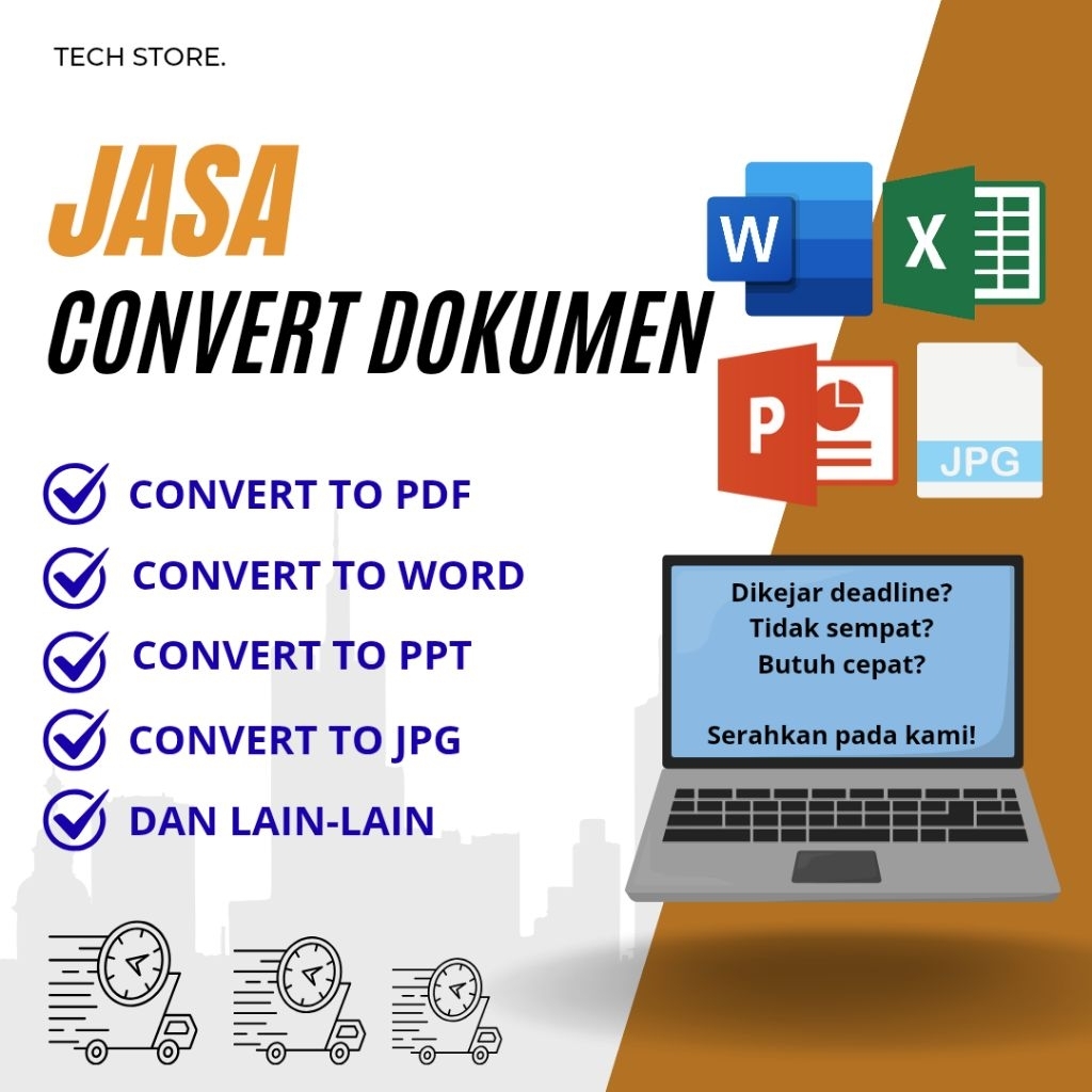 JASA CONVERT DOKUMEN | PDF TO WORD | WORD TO JPG | DLL