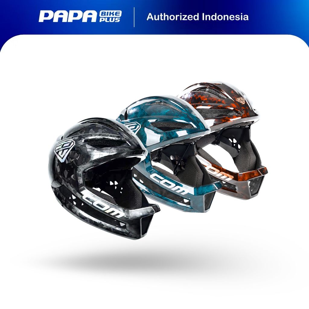 [PRE ORDER] HELM COM SPORTS CARBON R5 FOR KIDS BALANCE BIKE / PUSHBIKE BMX MTB