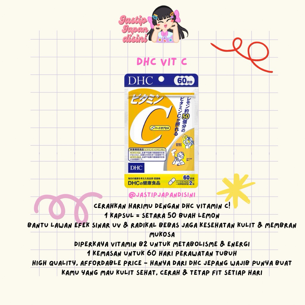 DHC VITAMIN C JAPAN
