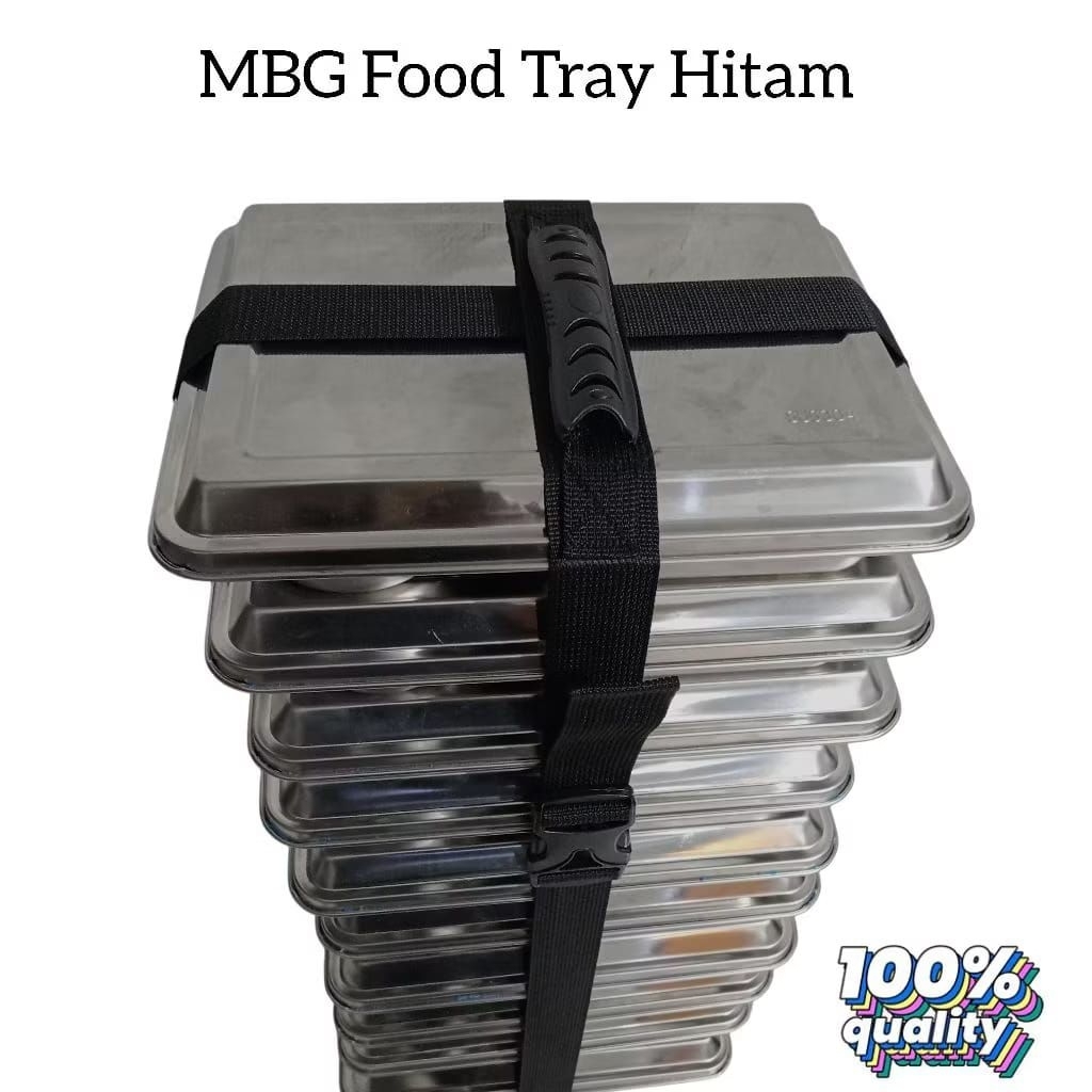 Tali Mbg food tray/ pengikat ompreng mbg/ ompreng mbg /Tali mbg Webing 3,8cm Kuat Tali pengikat mist