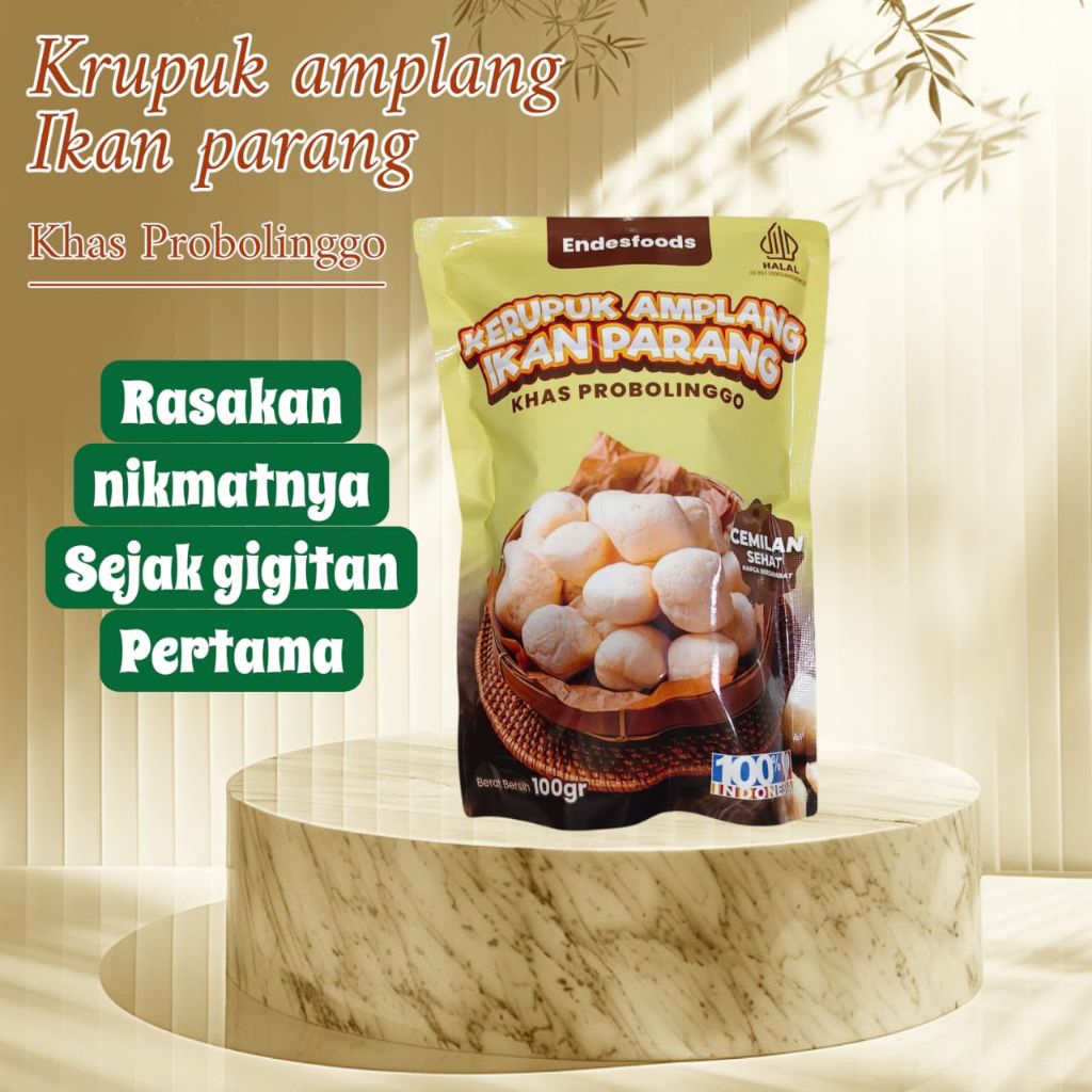 krupuk amplang khas probolinggo | Krupuk ikan gurih | krupuk amplang ikan