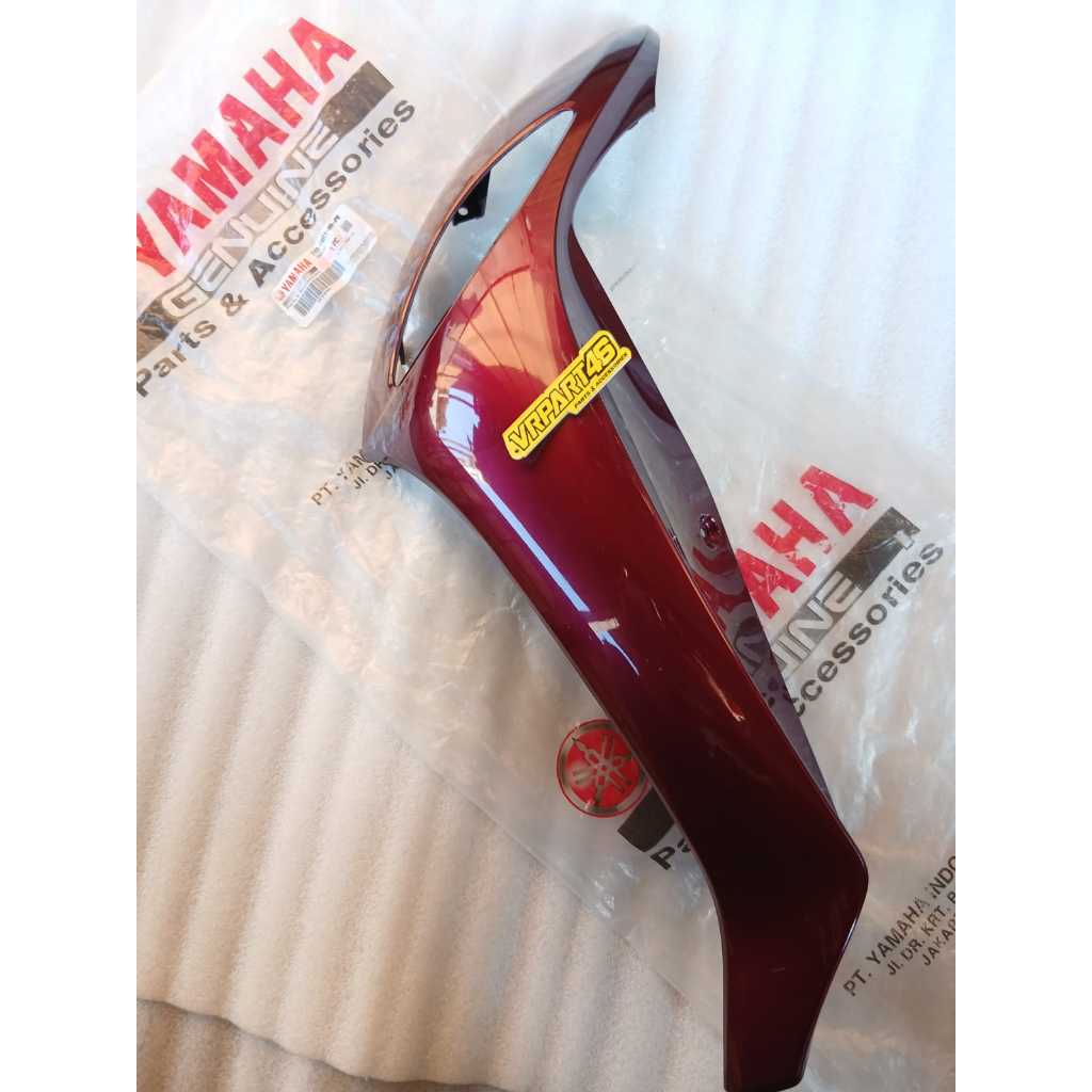 COVER SAYAP DEPAN KIRI FINO FI 115 125 MAROON ORIGINAL YAMAHA 1YD-F8311-00-P0