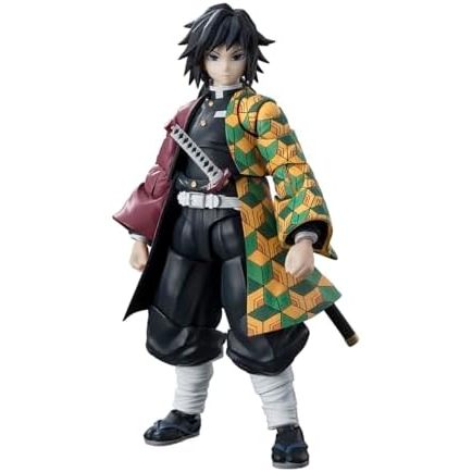 TAMASHII NATIONS - Demon Slayer: Kimetsu no Yaiba - Giyu Tomioka S.H.Figuarts Action Figure