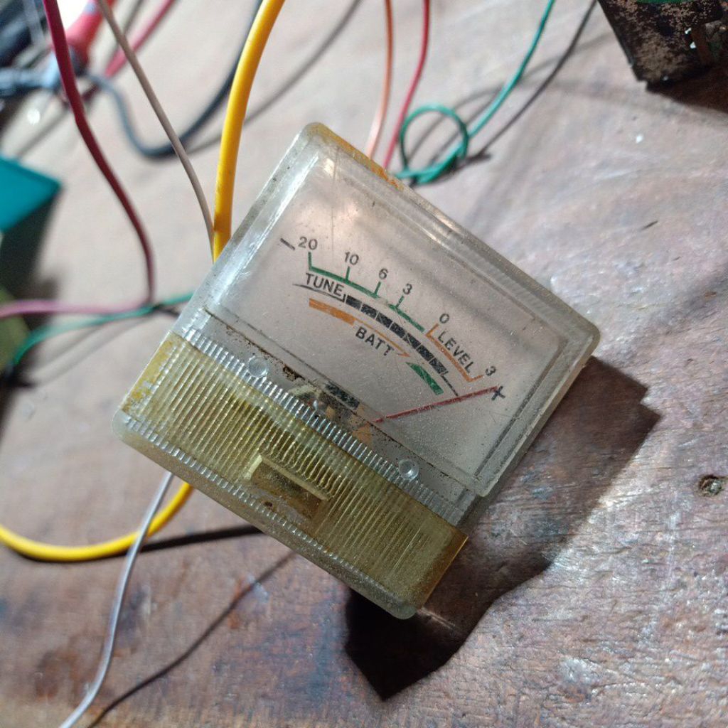 VU meter Analog Original Cabutanx