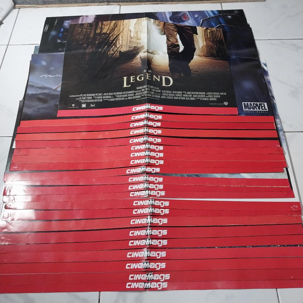 40 Poster Bonus Cabutan Majalah Cinemags