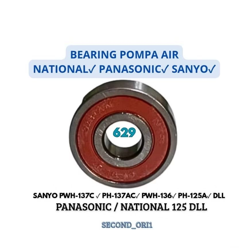 BEARING NTN 629 POMPA AIR PANASONIC/SANYO DLL