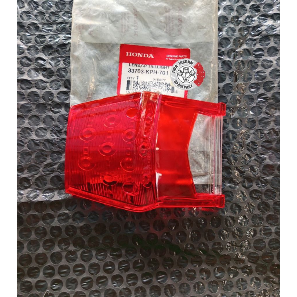 Mika Stoplamp Mika kaca Lampu Belakang Honda SupraX 125  original AHM 33703KPH701