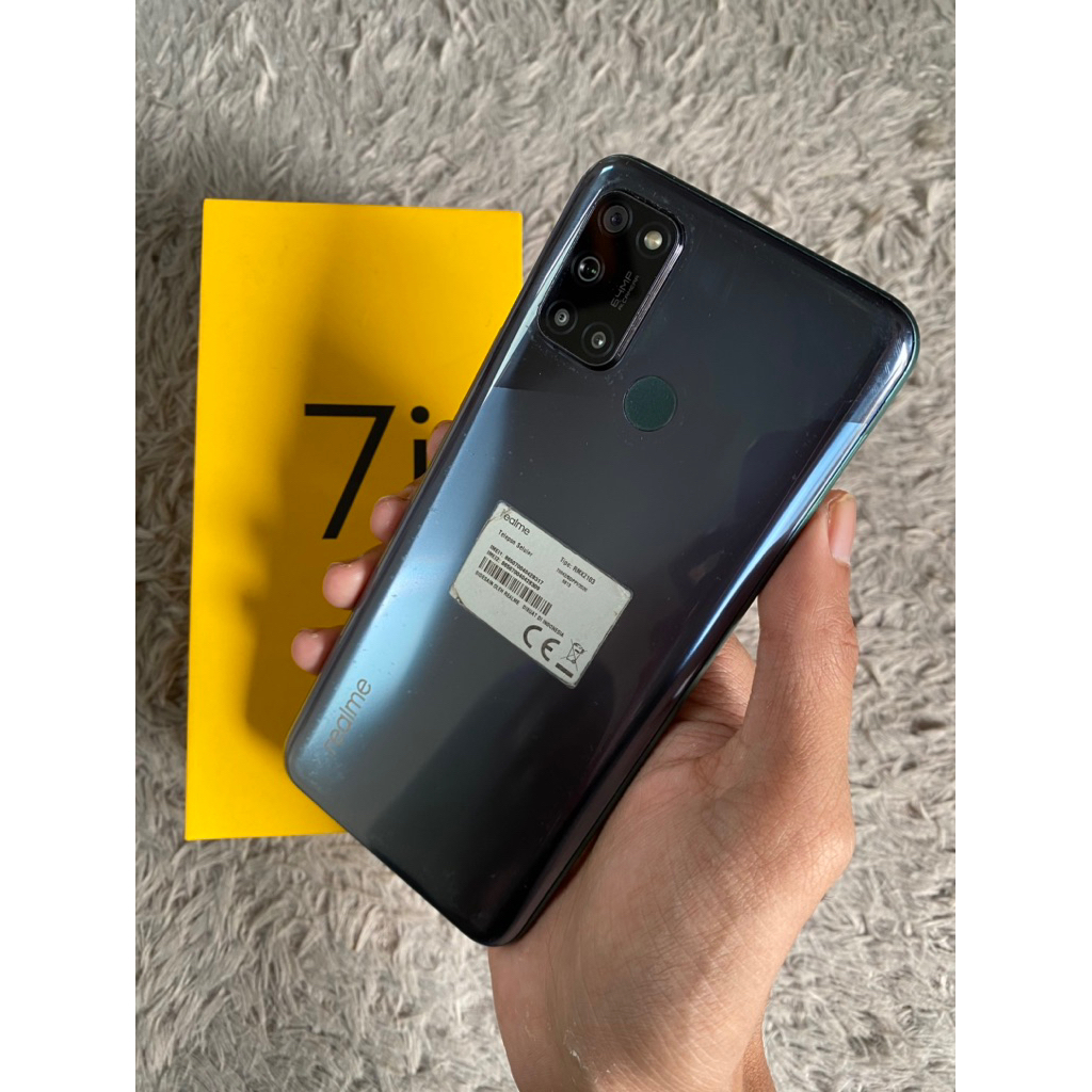 Realme 7i 8/128 Second Mulus Nominus Fullset Original