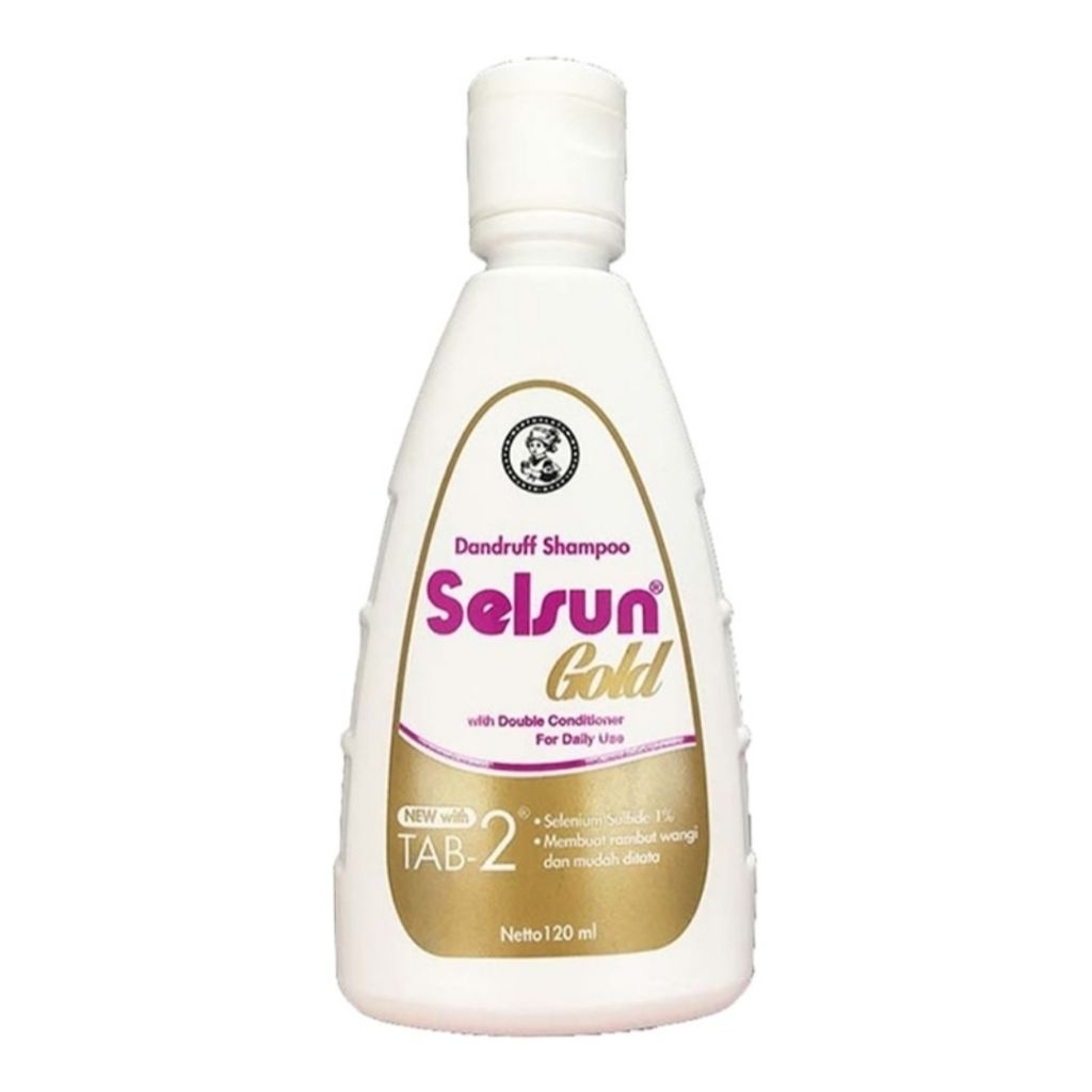 SELSUN Gold Sampo Anti Ketombe Botol 120 ml