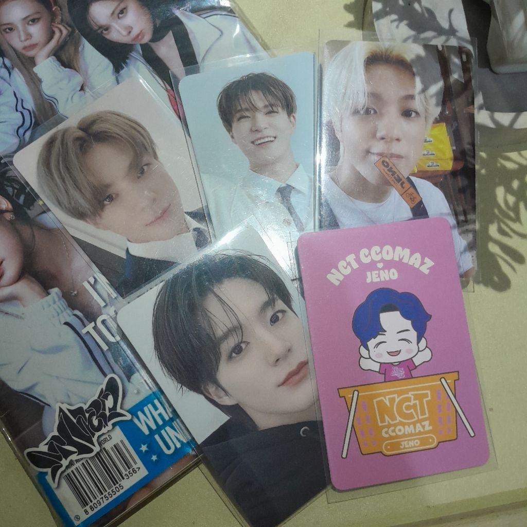 photocard official jeno nct dream reload kihno trading card ccomaz cafe 7dream