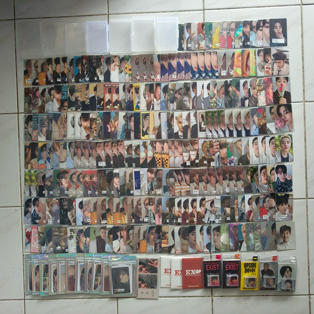 Tincase EXO Photocard Trading Card Smini Merchandise