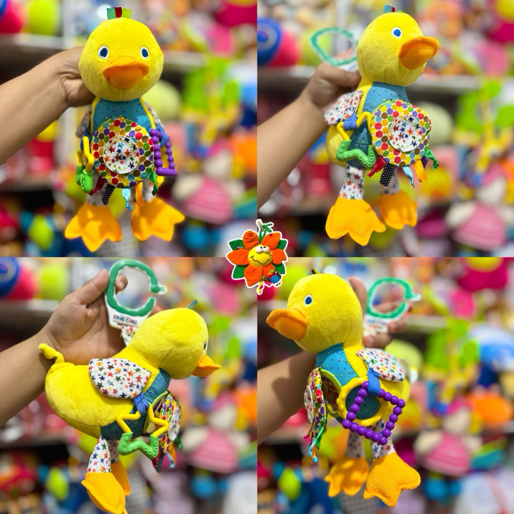 ERIC CARLE The World of Eric Carle Developmental Duck - Mainan Boneka Stroller Bayi ericcarle