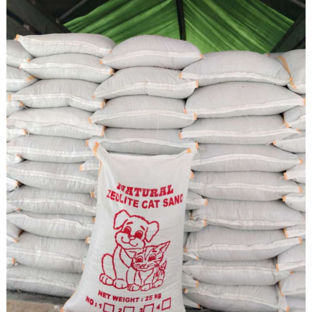 pasir kucing zeolit 25 kg