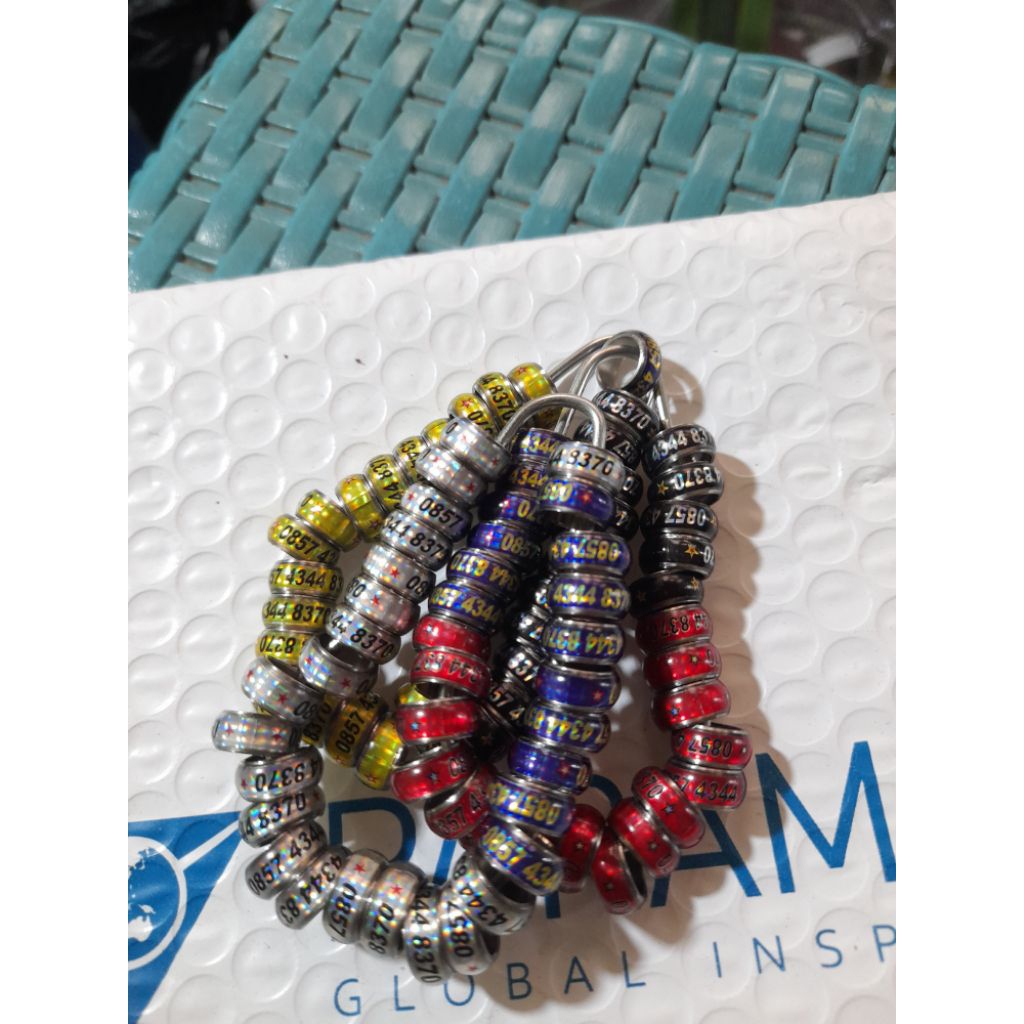 ring merpati baja slim pendamping paket 10 biji