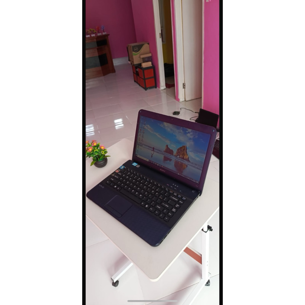 Laptop Sony Core i5 ram 8gb ssd 128gb