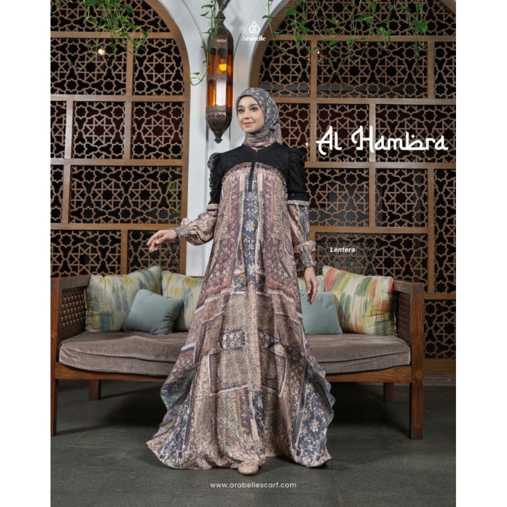 ALHAMBRA DRESS ARABELLE SCARF