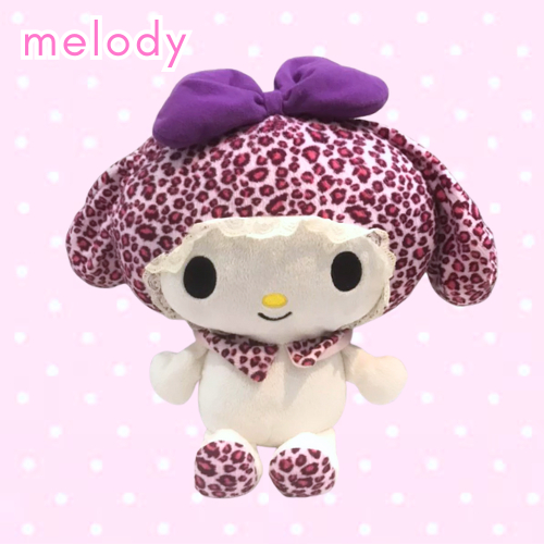 RARE my melody leopard plush boneka sanrio cute jellycat miffy