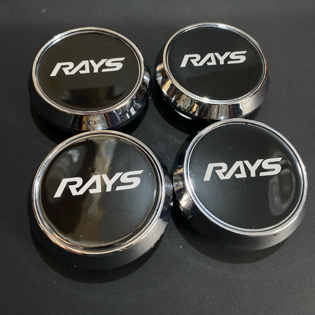 Dop Roda tutup velg racing chrome rays diameter 7cm harga satuan