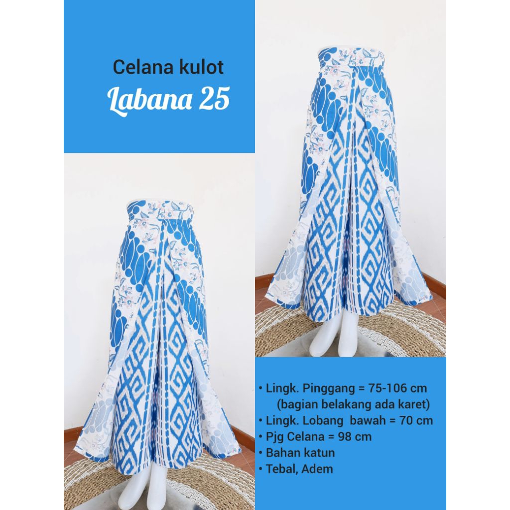 KULOT BATIK WANITA CELANA KULOT PANJANG ROK BATIK TUMPUK MODEL LAYER WANITA KANTOR/PESTA/ SANTAI /KE